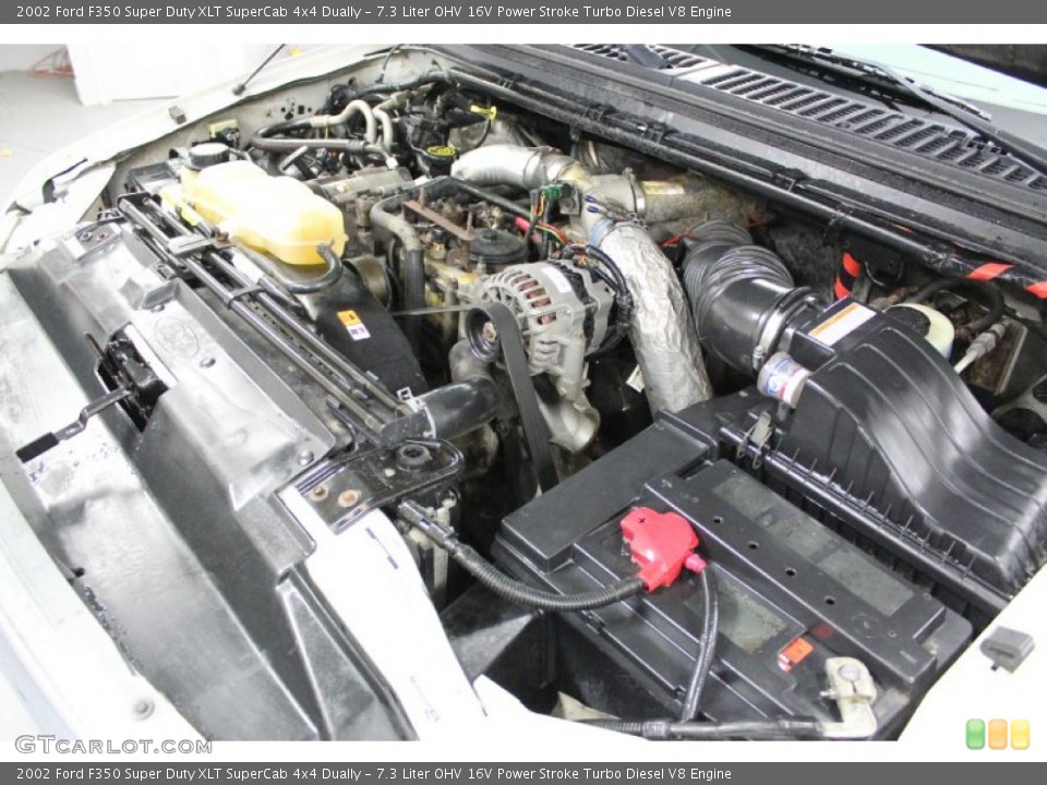 7.3 Liter OHV 16V Power Stroke Turbo Diesel V8 Engine for the 2002 Ford F350 Super Duty #57897656