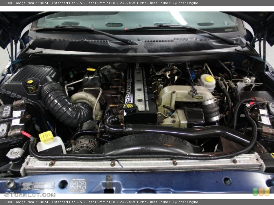 5.9 Liter Cummins OHV 24-Valve Turbo-Diesel Inline 6 Cylinder Engine for the 2000 Dodge Ram 2500 #57903069