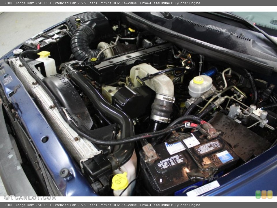 5.9 Liter Cummins OHV 24-Valve Turbo-Diesel Inline 6 Cylinder Engine for the 2000 Dodge Ram 2500 #57903075