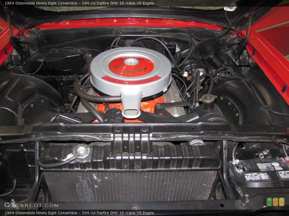 394 cid Starfire OHV 16-Valve V8 Engine for the 1964 Oldsmobile Ninety Eight #57903952
