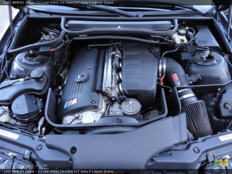 3.2 Liter DOHC 24-Valve VVT Inline 6 Cylinder Engine for the 2002 BMW M3 #57905287