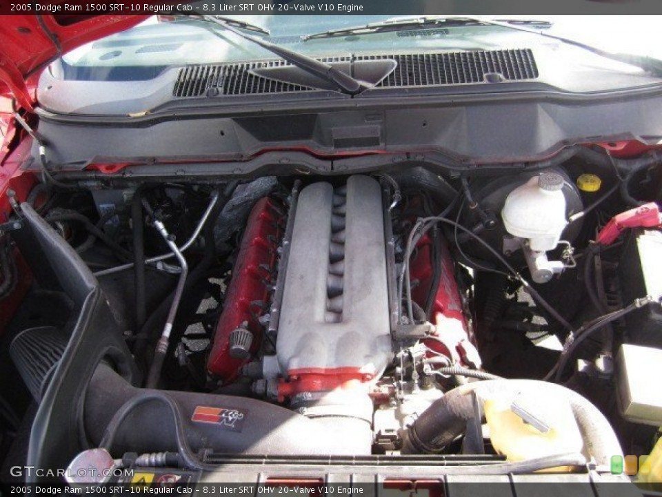8.3 Liter SRT OHV 20-Valve V10 Engine for the 2005 Dodge Ram 1500 #57911836