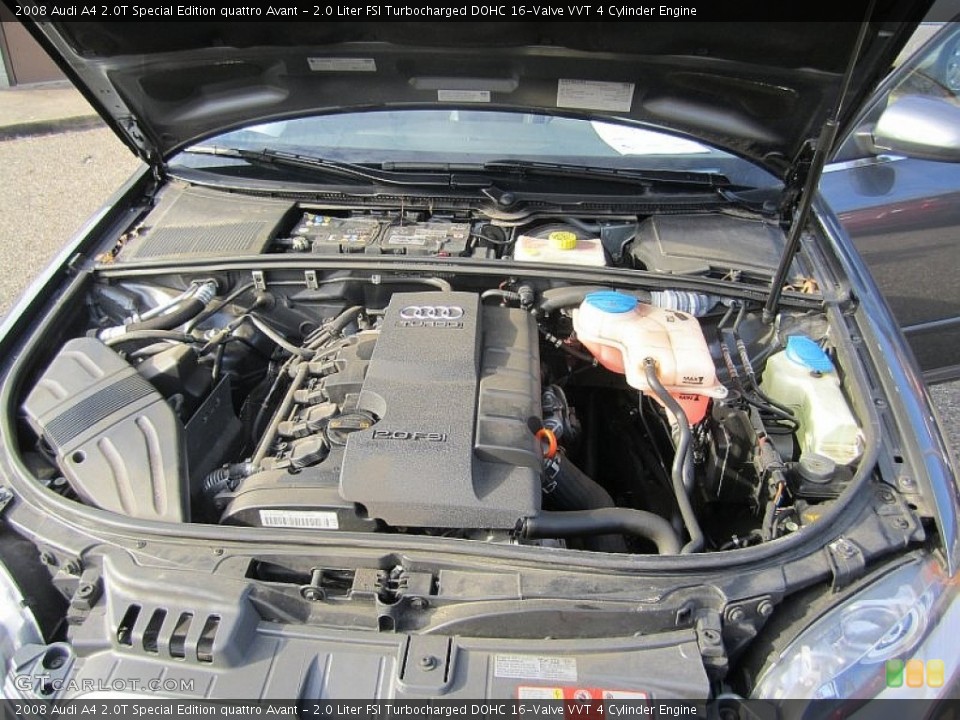 2.0 Liter FSI Turbocharged DOHC 16-Valve VVT 4 Cylinder Engine for the 2008 Audi A4 #57912442