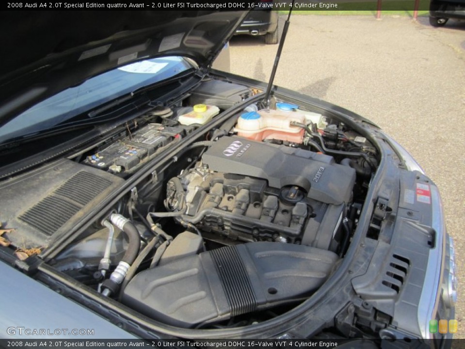 2.0 Liter FSI Turbocharged DOHC 16-Valve VVT 4 Cylinder Engine for the 2008 Audi A4 #57912453
