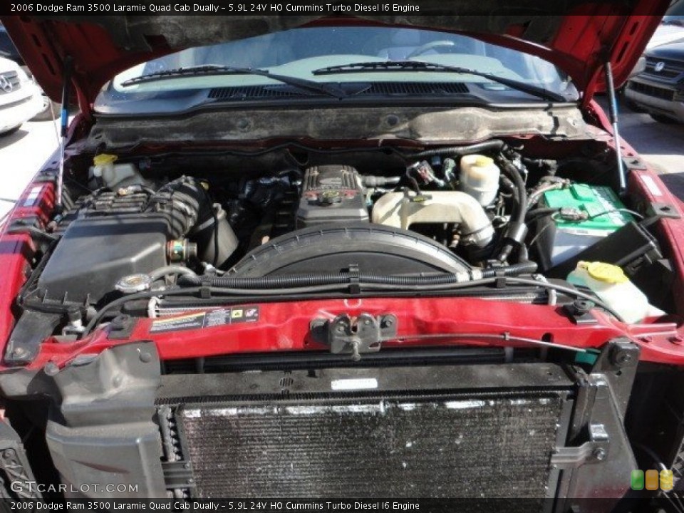 5.9L 24V HO Cummins Turbo Diesel I6 Engine for the 2006 Dodge Ram 3500 #57923873