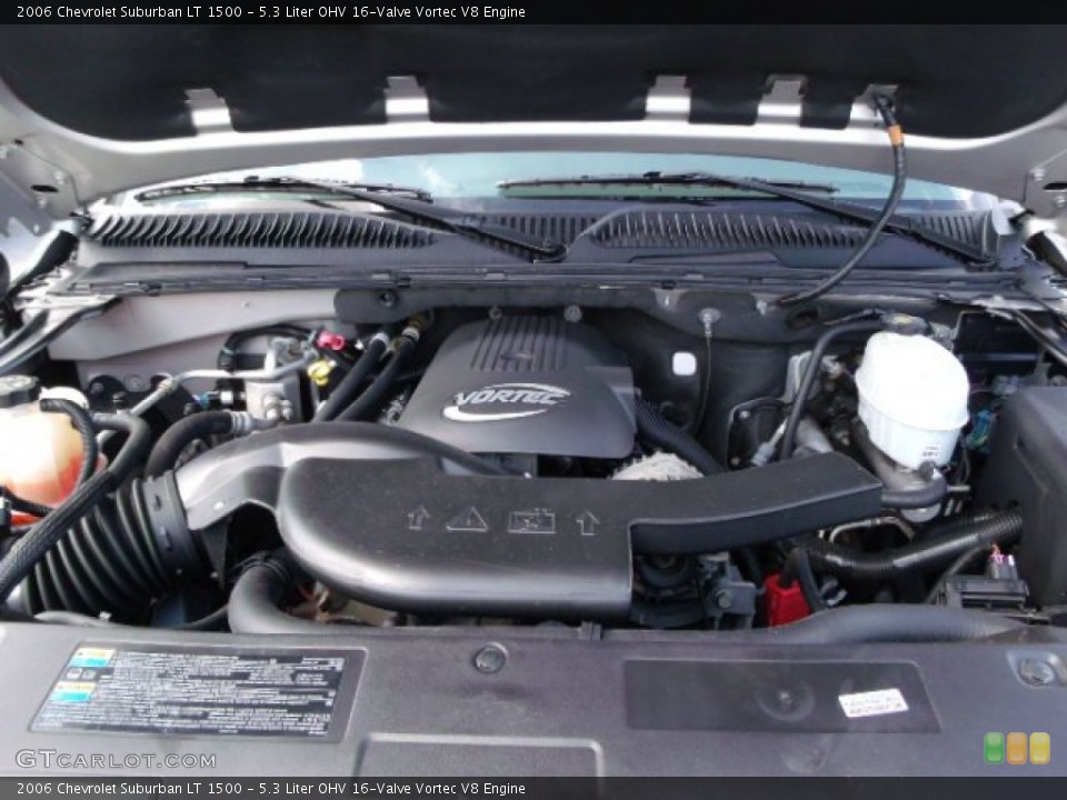 5.3 Liter OHV 16-Valve Vortec V8 Engine for the 2006 Chevrolet Suburban #57926524
