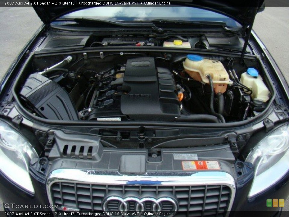 2.0 Liter FSI Turbocharged DOHC 16-Valve VVT 4 Cylinder Engine for the 2007 Audi A4 #57931667
