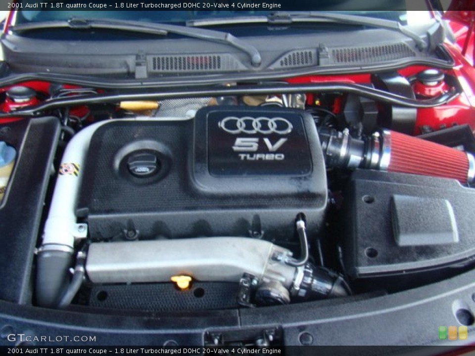 1.8 Liter Turbocharged DOHC 20-Valve 4 Cylinder Engine for the 2001 Audi TT #57934096