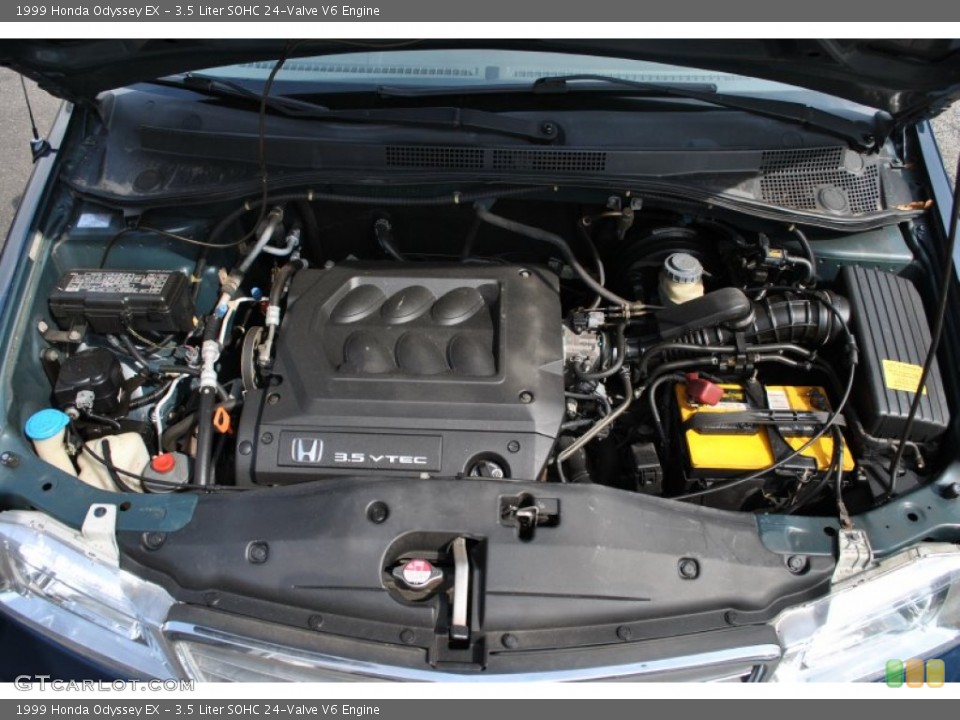 3.5 Liter SOHC 24-Valve V6 Engine for the 1999 Honda Odyssey #57939641