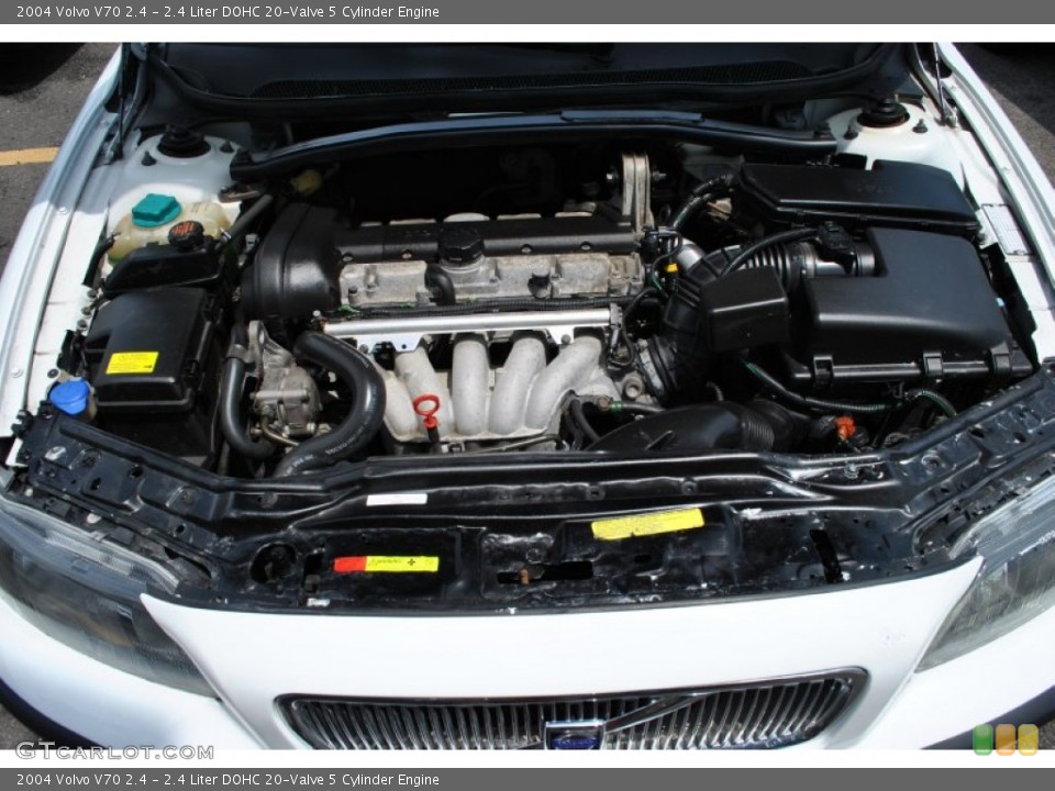 2.4 Liter DOHC 20-Valve 5 Cylinder Engine for the 2004 Volvo V70 #57940401