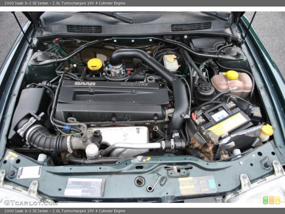 2.0L Turbocharged 16V 4 Cylinder Engine for the 2000 Saab 9-3 #57940743
