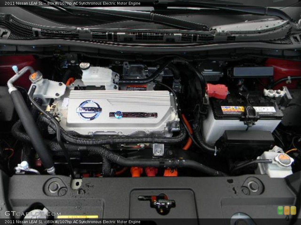 80kW/107hp AC Synchronous Electric Motor Engine for the 2011 Nissan LEAF #57952246