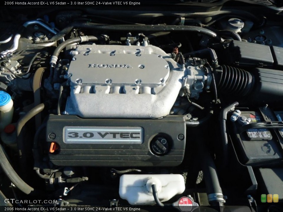 3.0 liter SOHC 24-Valve VTEC V6 Engine for the 2006 Honda Accord #57953934