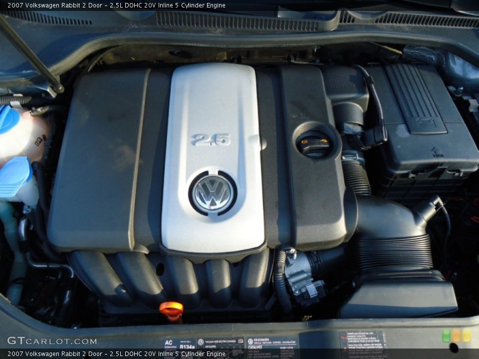 2.5L DOHC 20V Inline 5 Cylinder Engine for the 2007 Volkswagen Rabbit #57961893