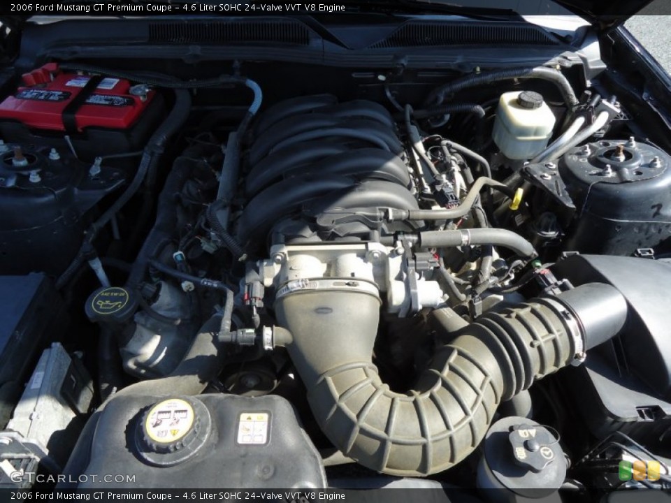 4.6 Liter SOHC 24-Valve VVT V8 Engine for the 2006 Ford Mustang #57966662