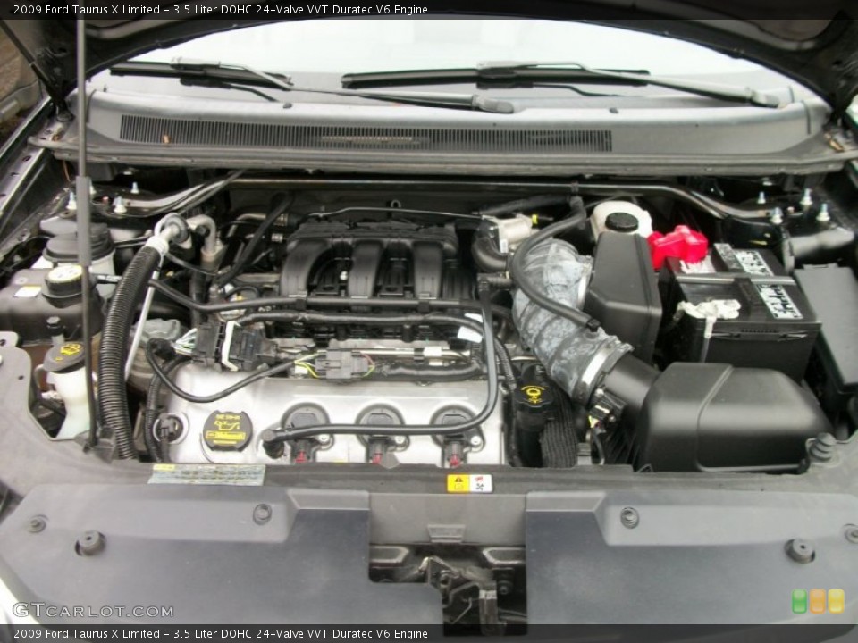 3.5 Liter DOHC 24-Valve VVT Duratec V6 Engine for the 2009 Ford Taurus X #57967774