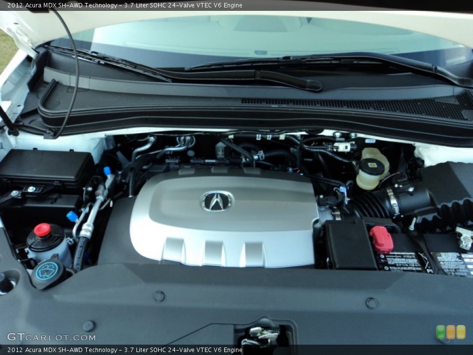 3.7 Liter SOHC 24-Valve VTEC V6 Engine for the 2012 Acura MDX #57968926