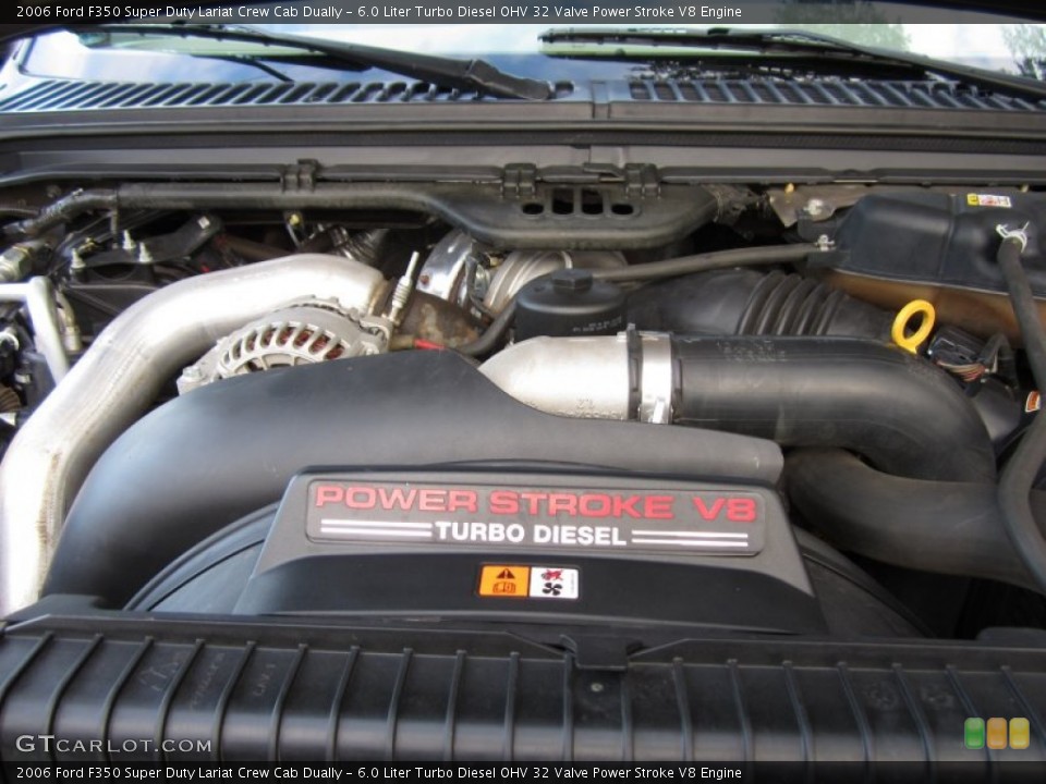6.0 Liter Turbo Diesel OHV 32 Valve Power Stroke V8 Engine for the 2006 Ford F350 Super Duty #57975473
