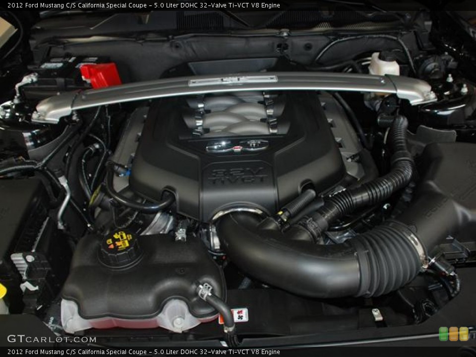 5.0 Liter DOHC 32-Valve Ti-VCT V8 Engine for the 2012 Ford Mustang #57977396