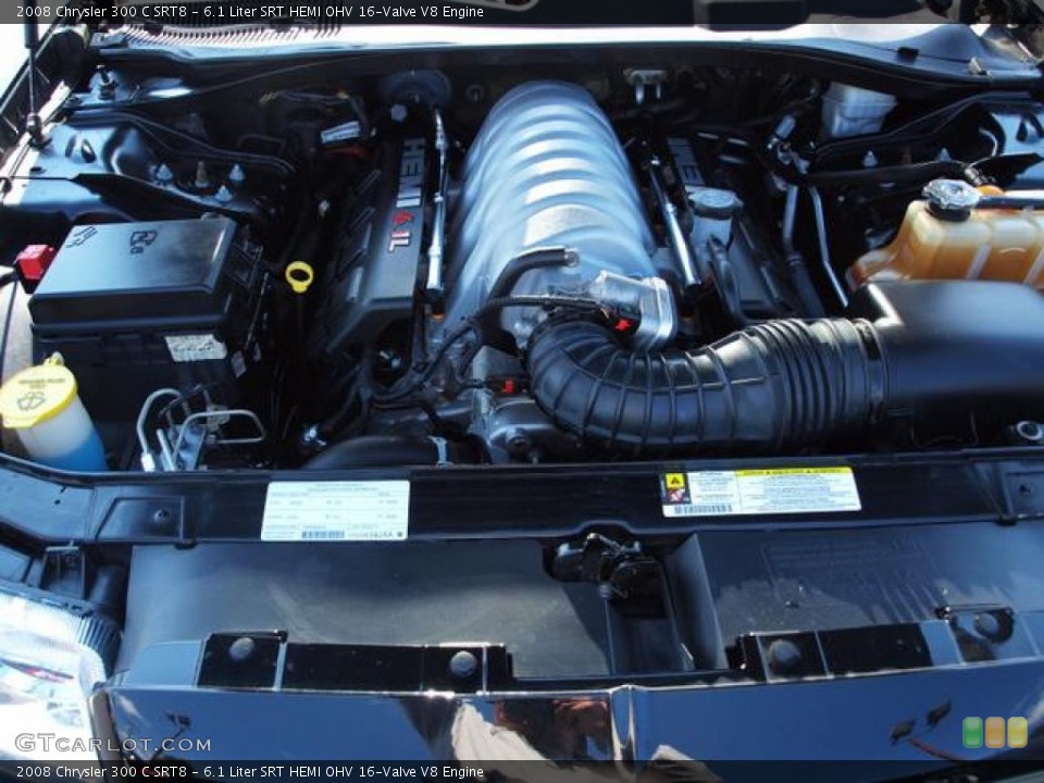6.1 Liter SRT HEMI OHV 16-Valve V8 Engine for the 2008 Chrysler 300 #57982688