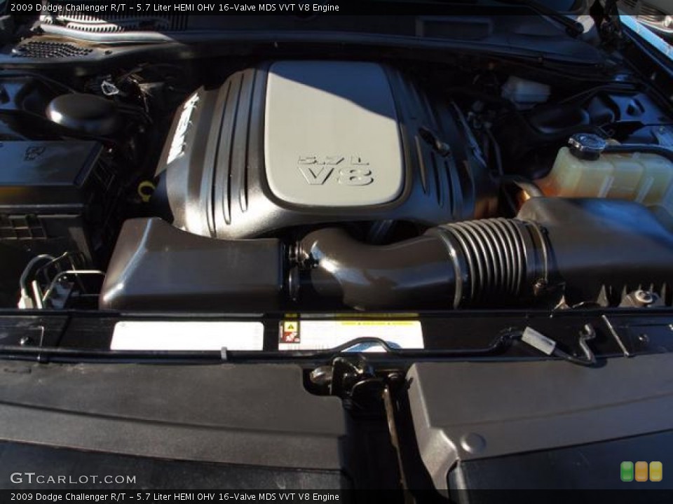 5.7 Liter HEMI OHV 16-Valve MDS VVT V8 Engine for the 2009 Dodge Challenger #57990014