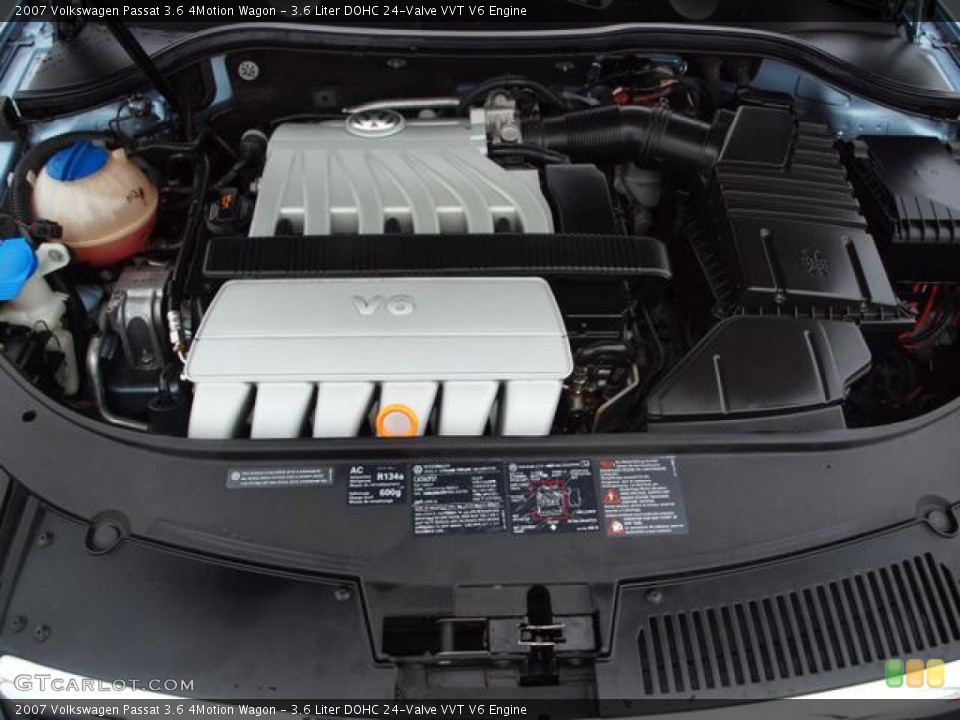 3.6 Liter DOHC 24-Valve VVT V6 Engine for the 2007 Volkswagen Passat #57992762