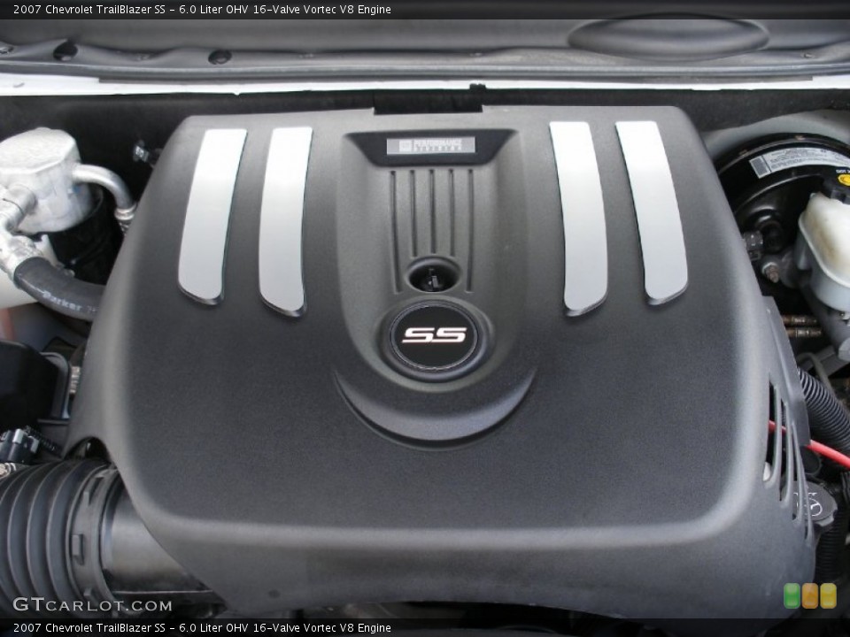 6.0 Liter OHV 16-Valve Vortec V8 Engine for the 2007 Chevrolet TrailBlazer #58008392