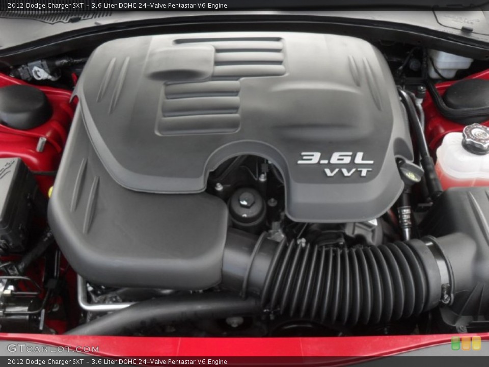 3.6 Liter DOHC 24-Valve Pentastar V6 Engine for the 2012 Dodge Charger #58008596