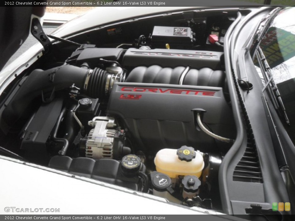 6.2 Liter OHV 16-Valve LS3 V8 Engine for the 2012 Chevrolet Corvette #58010057