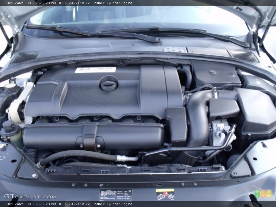 3.2 Liter DOHC 24-Valve VVT Inline 6 Cylinder Engine for the 2009 Volvo S80 #58012241