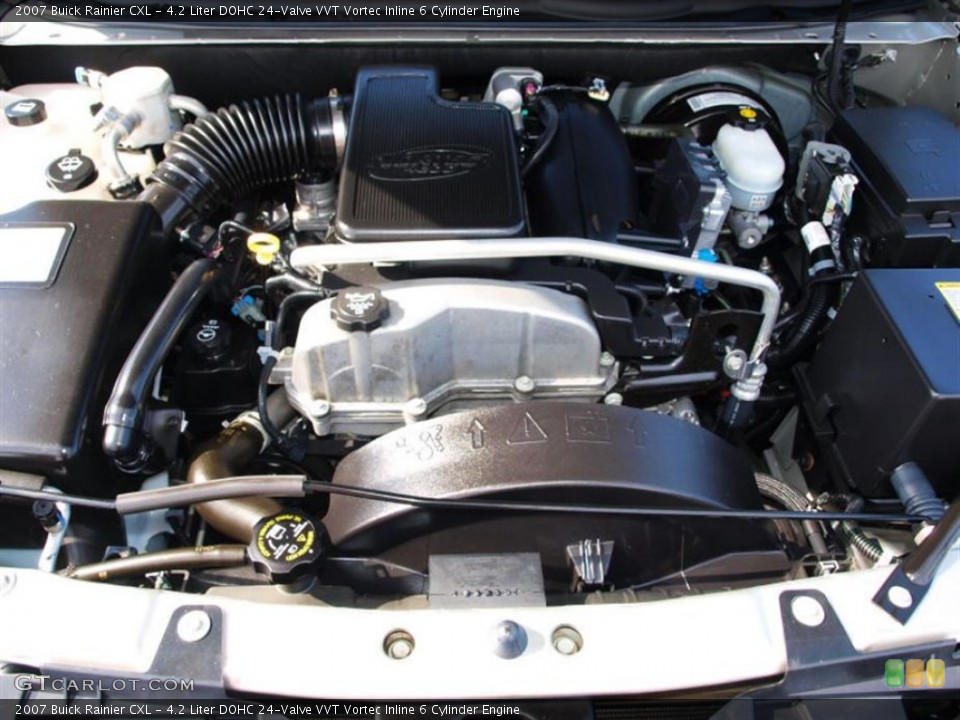 4.2 Liter DOHC 24-Valve VVT Vortec Inline 6 Cylinder Engine for the 2007 Buick Rainier #58013896