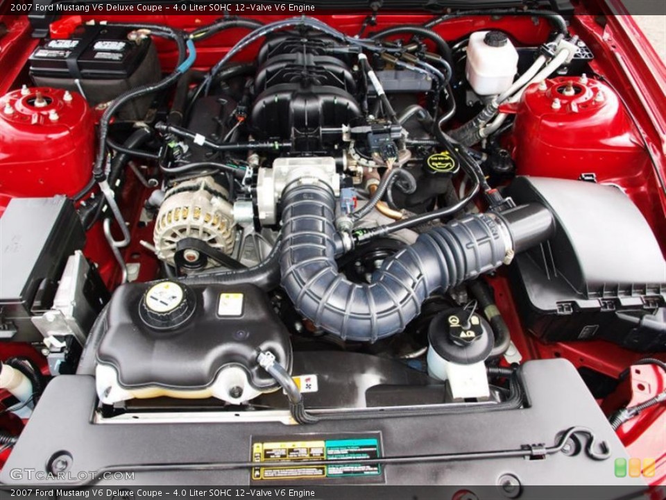 4.0 Liter SOHC 12-Valve V6 Engine for the 2007 Ford Mustang #58015445