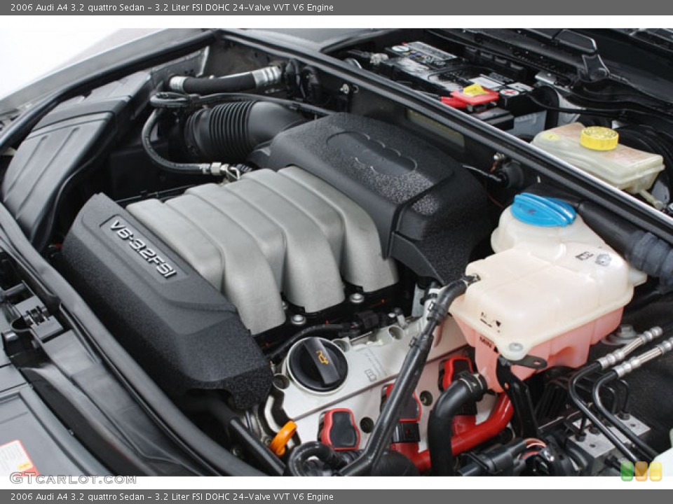 3.2 Liter FSI DOHC 24-Valve VVT V6 Engine for the 2006 Audi A4 #58016384
