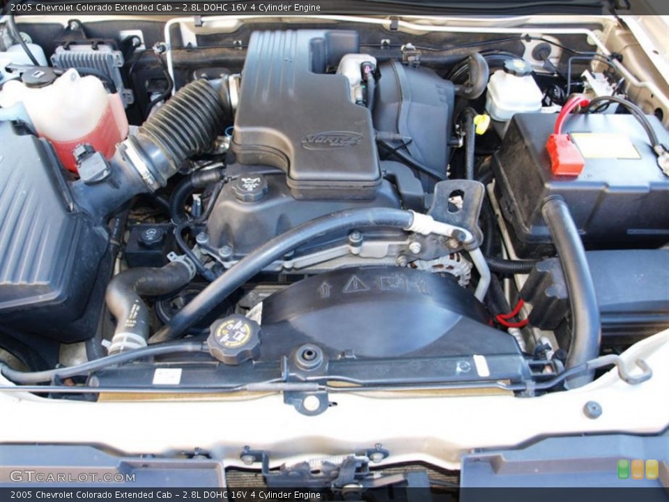 2.8L DOHC 16V 4 Cylinder 2005 Chevrolet Colorado Engine
