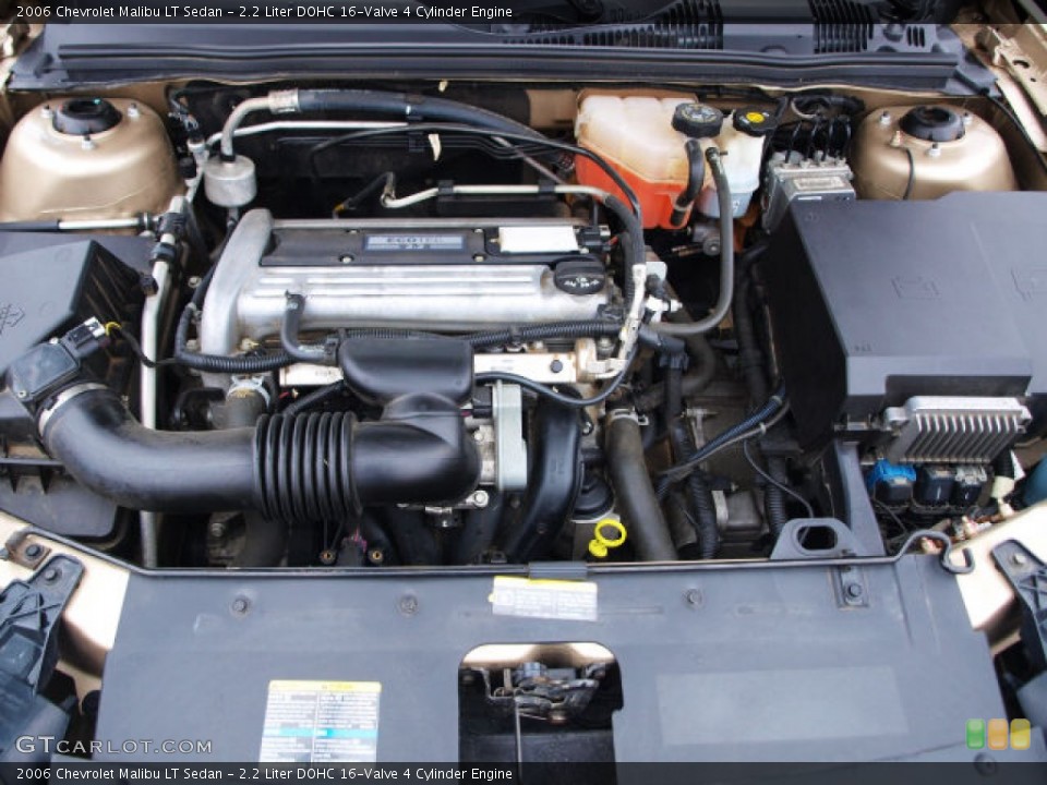 2.2 Liter DOHC 16-Valve 4 Cylinder Engine for the 2006 Chevrolet Malibu #58025864