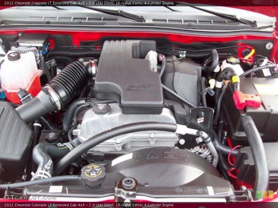 2.9 Liter DOHC 16-Valve Vortec 4 Cylinder Engine for the 2012 Chevrolet Colorado #58026473