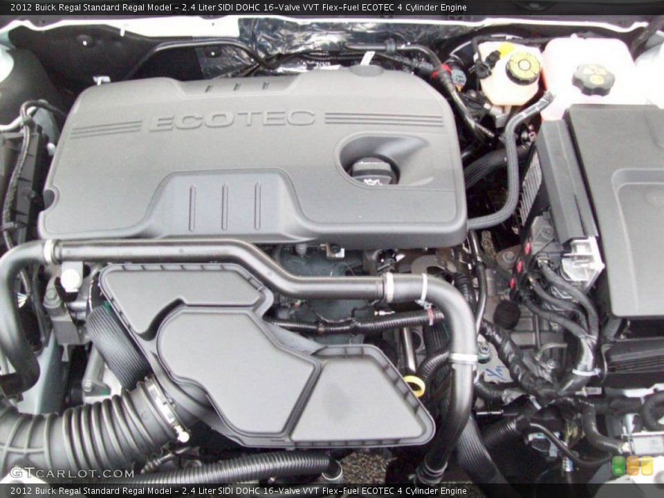2.4 Liter SIDI DOHC 16-Valve VVT Flex-Fuel ECOTEC 4 Cylinder Engine for the 2012 Buick Regal #58026710