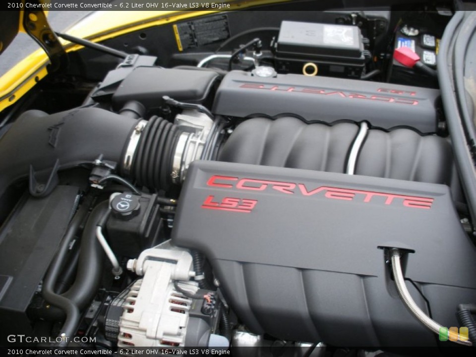 6.2 Liter OHV 16-Valve LS3 V8 Engine for the 2010 Chevrolet Corvette #58026833