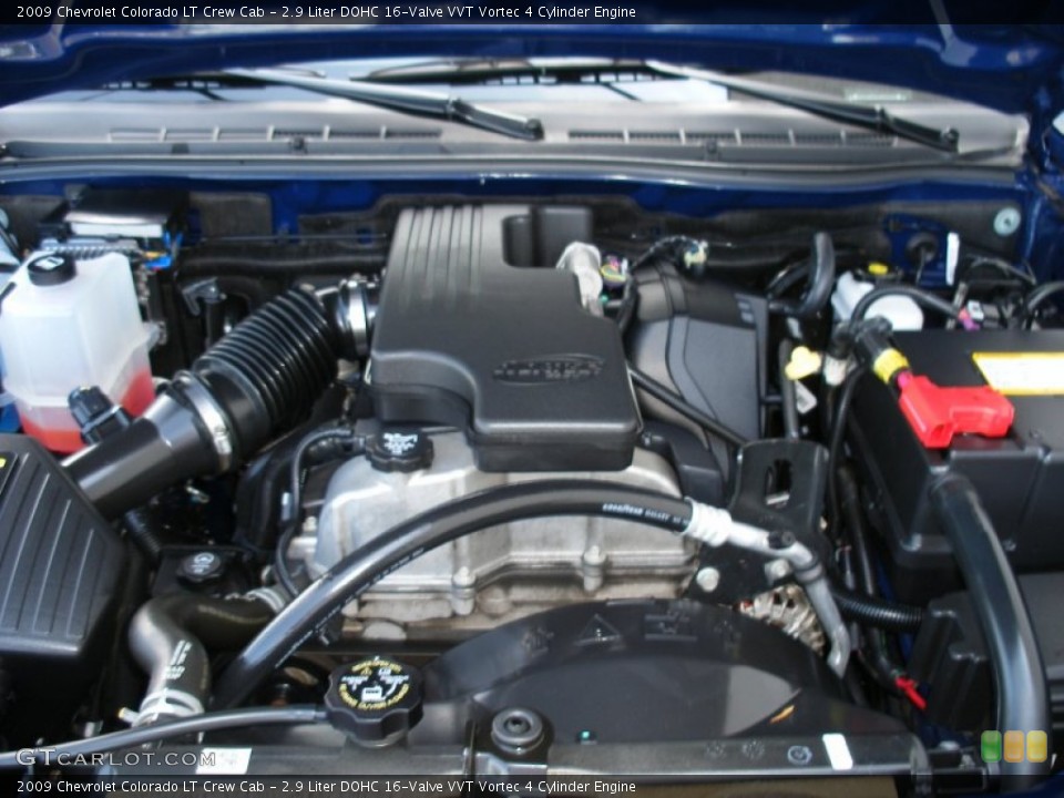 2.9 Liter DOHC 16-Valve VVT Vortec 4 Cylinder Engine for the 2009 Chevrolet Colorado #58029917
