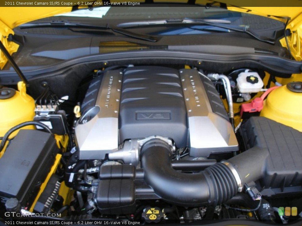 6.2 Liter OHV 16-Valve V8 Engine for the 2011 Chevrolet Camaro #58035697