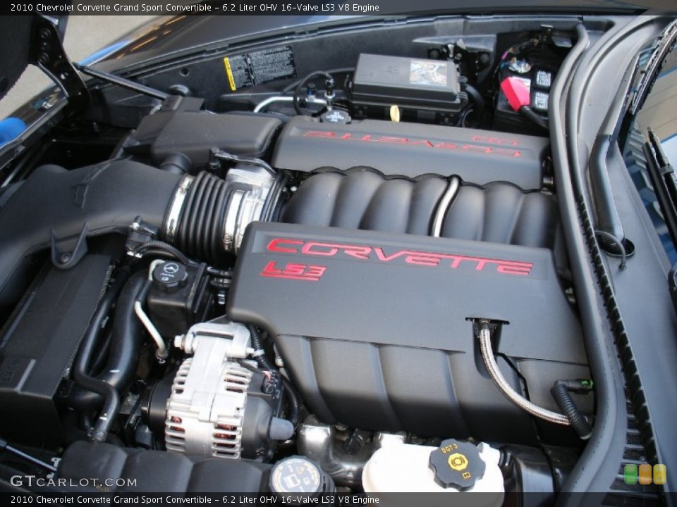 6.2 Liter OHV 16-Valve LS3 V8 Engine for the 2010 Chevrolet Corvette #58038014