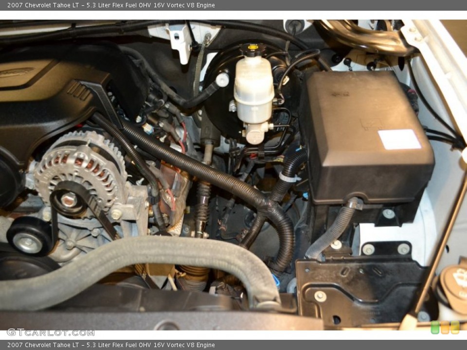 5.3 Liter Flex Fuel OHV 16V Vortec V8 Engine for the 2007 Chevrolet Tahoe #58039371