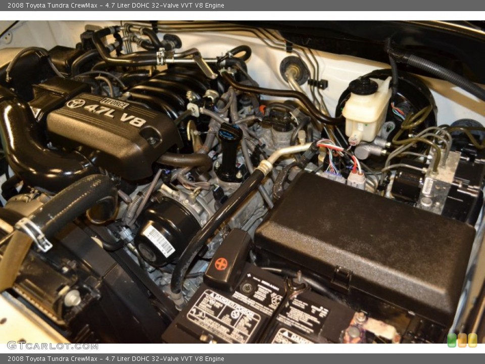 4.7 Liter DOHC 32-Valve VVT V8 Engine for the 2008 Toyota Tundra #58039486