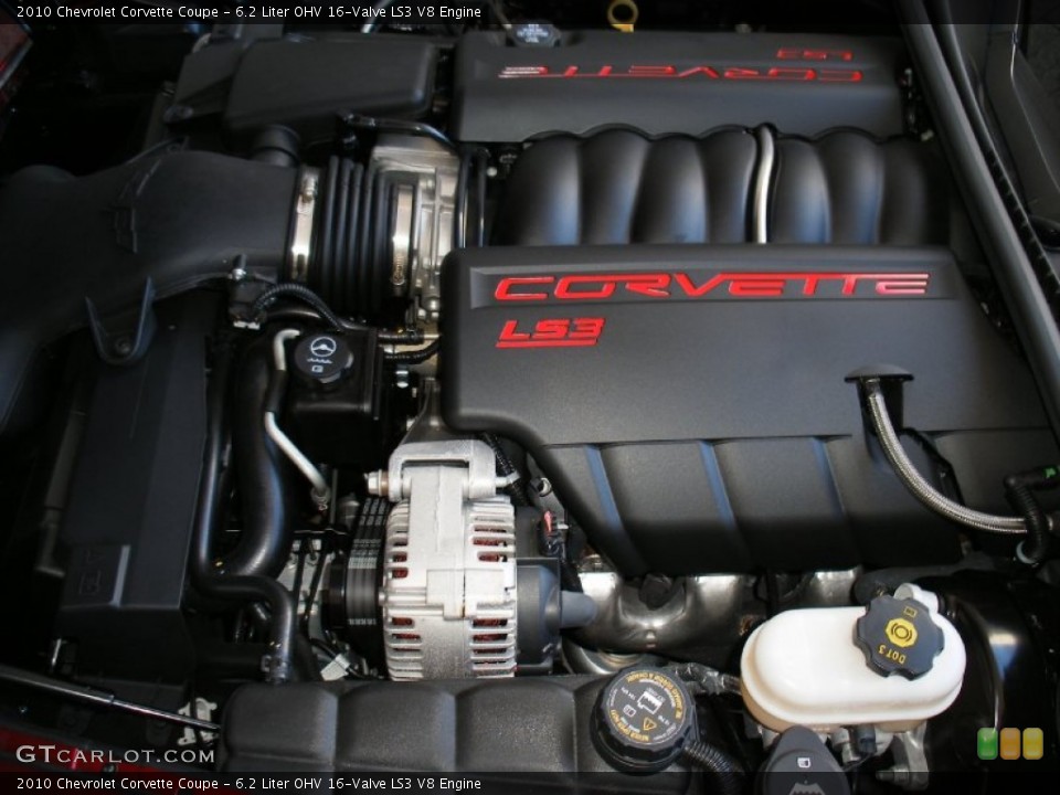 6.2 Liter OHV 16-Valve LS3 V8 Engine for the 2010 Chevrolet Corvette #58046486