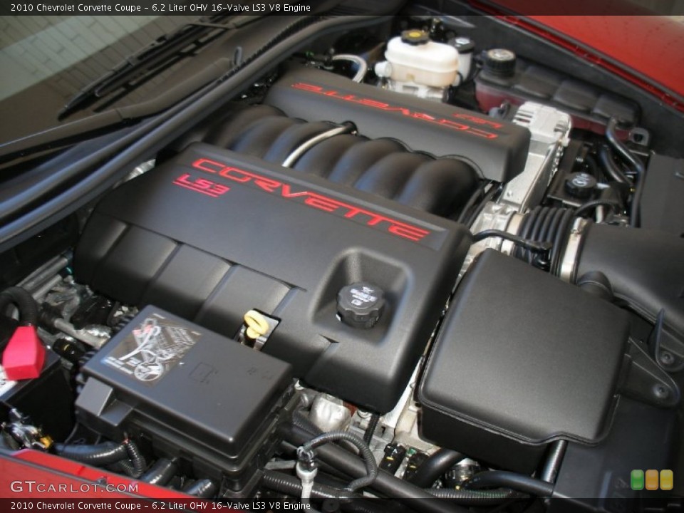 6.2 Liter OHV 16-Valve LS3 V8 Engine for the 2010 Chevrolet Corvette #58046495