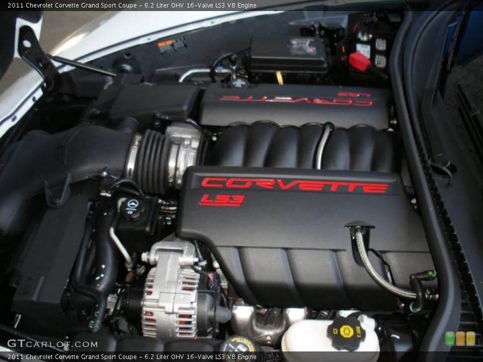 6.2 Liter OHV 16-Valve LS3 V8 Engine for the 2011 Chevrolet Corvette #58051106