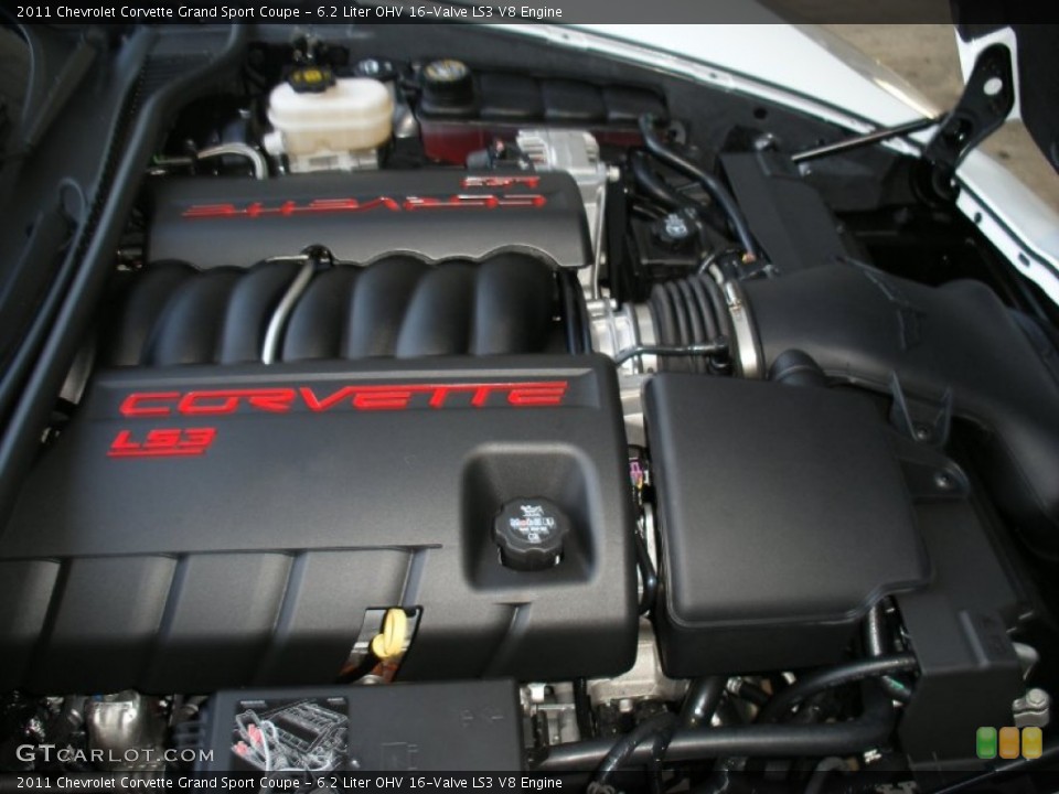 6.2 Liter OHV 16-Valve LS3 V8 Engine for the 2011 Chevrolet Corvette #58051109