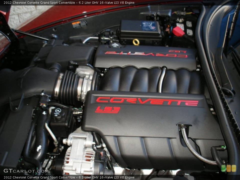 6.2 Liter OHV 16-Valve LS3 V8 Engine for the 2012 Chevrolet Corvette #58051529