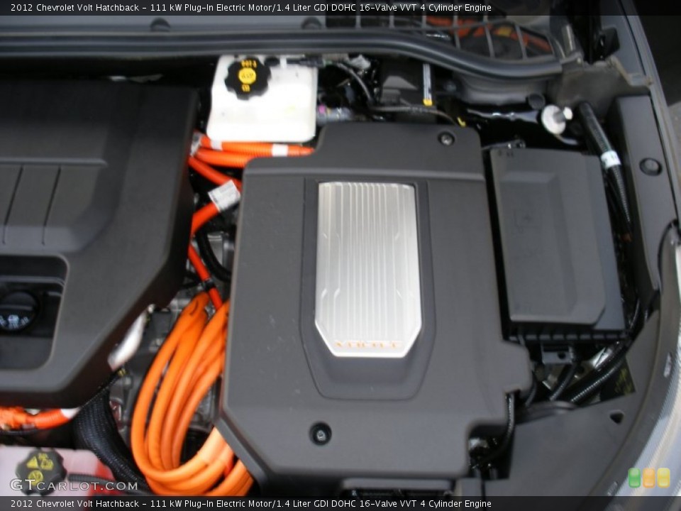 111 kW Plug-In Electric Motor/1.4 Liter GDI DOHC 16-Valve VVT 4 Cylinder Engine for the 2012 Chevrolet Volt #58052315