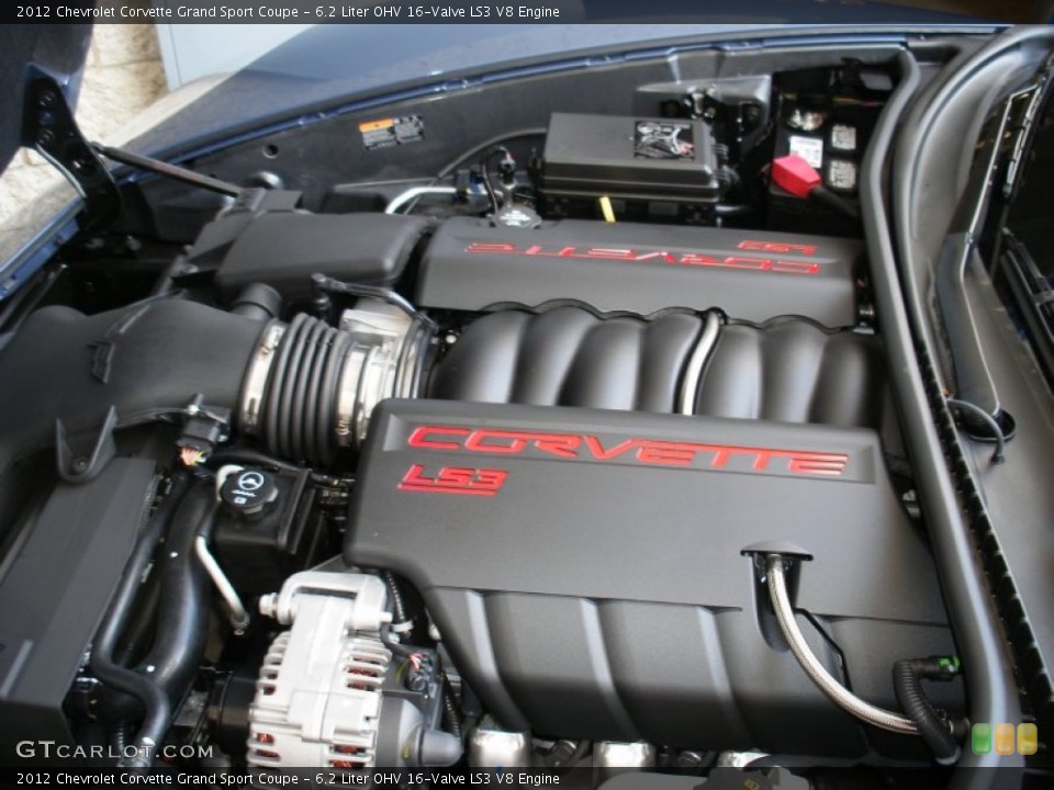 6.2 Liter OHV 16-Valve LS3 V8 Engine for the 2012 Chevrolet Corvette #58054995